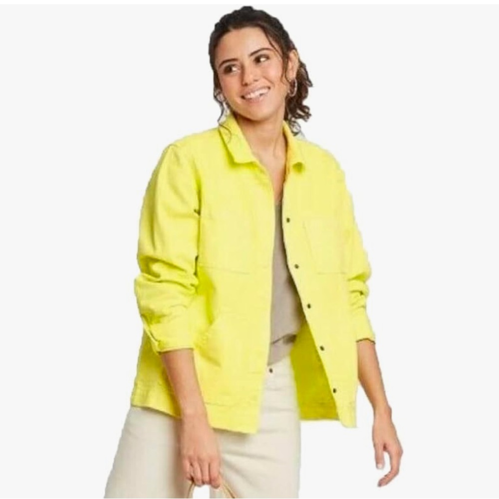 Yellow Universal Thread Chore Jacket